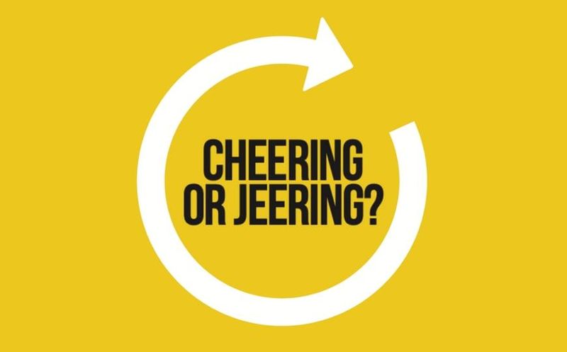 Cheering without Jeering