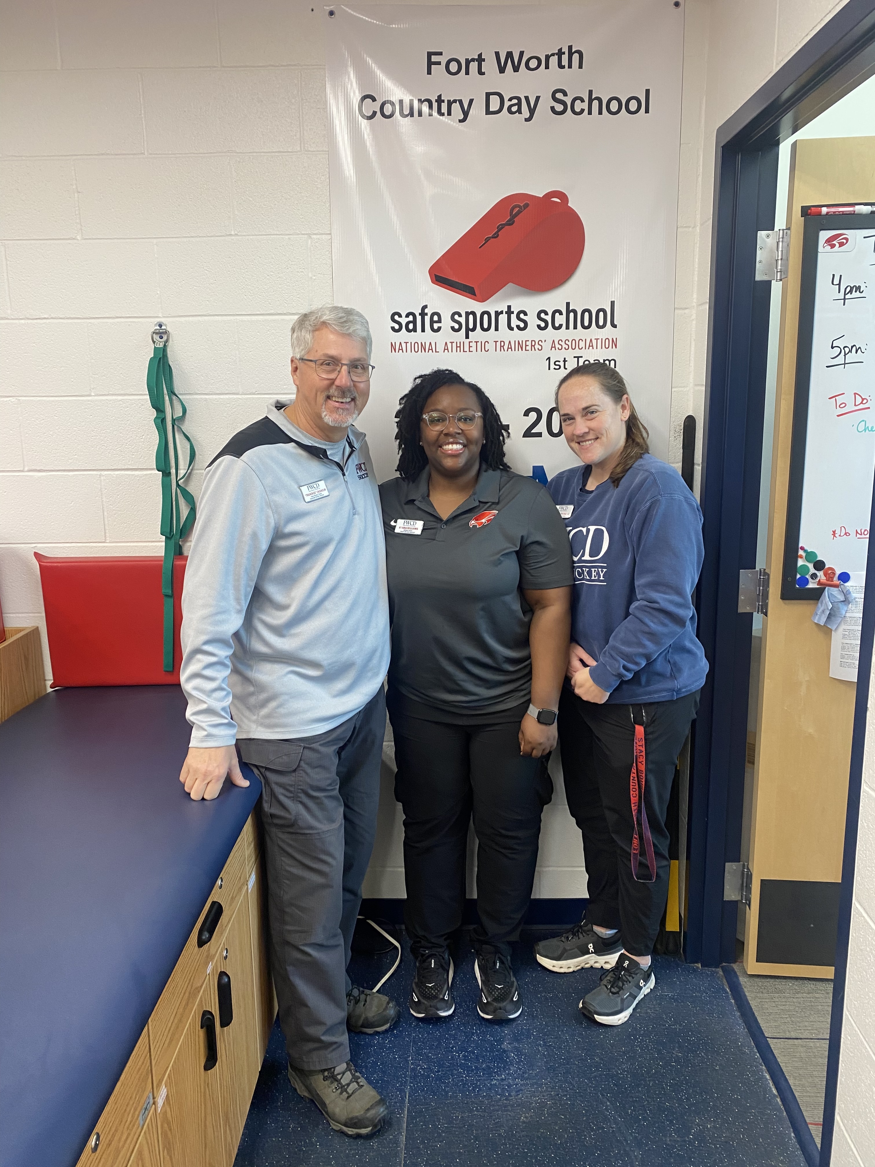 FWCD Earns Fourth Consecutive NATA Safe Sports School 1st Team Award