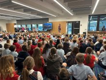 Lower School Kicks Off Monday Meetings