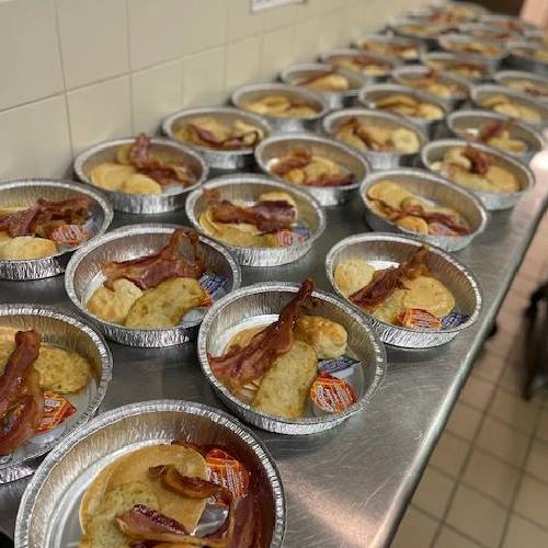 Celebrating National Biscuit Day with Breakfast for Lunch