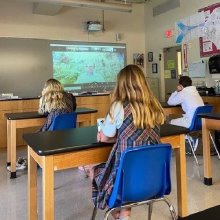 Seventh-Graders Get Inside Look at Biosphere 2