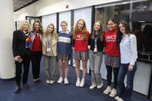 French Exchange Students Bring Culture and Connection to FWCD